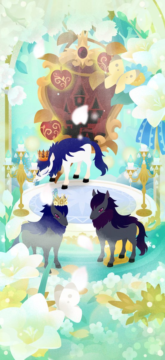 7iolite7equus7's tweet photo. 出たお馬さんは、もちろん設置した
#金青赤レイアウト https://t.co/krezJMwHn7