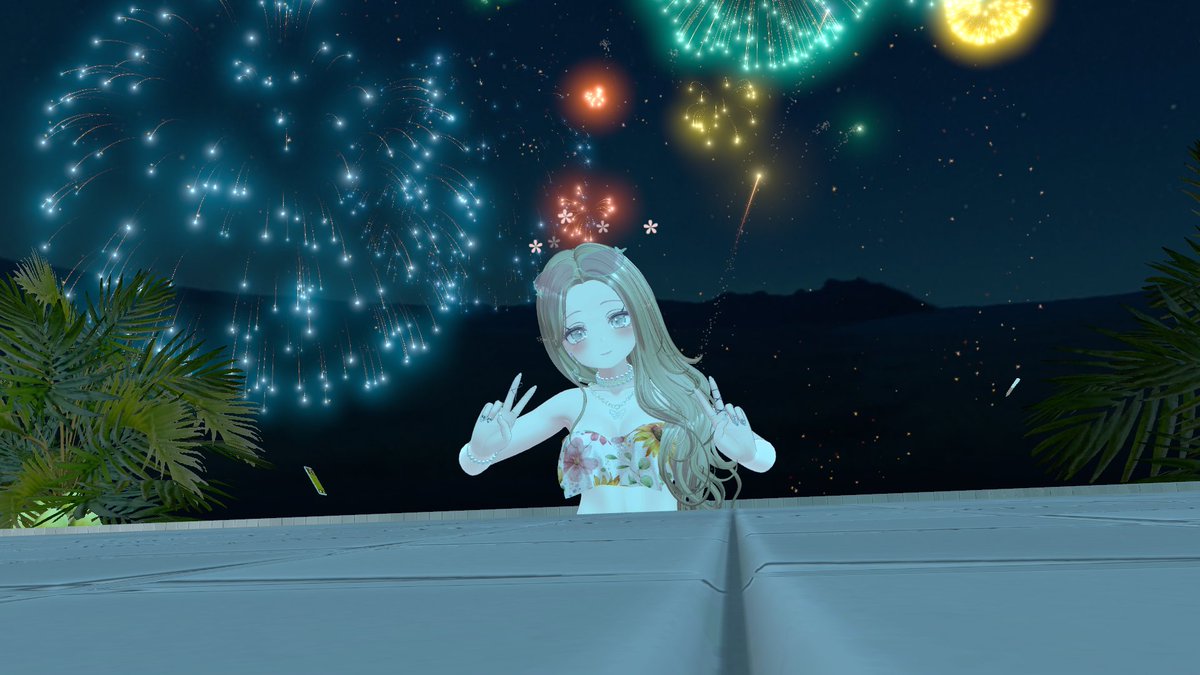 anepanda1234's tweet photo. 【summer vacation】
夏の思い出作りしませんか？
Udonchip搭載で(セーブ機能つき)ポーカーなどのゲームもできて、海やビーチで遊んだり朝夜切り替えができるので花火を鑑賞したりナイトプールも楽しめます！
Udonchipのコイン探しも楽しめます♪
ふかふかのベッドもあるよ！！
#VRChat_world紹介 https://t.co/K7wrTD3QJD