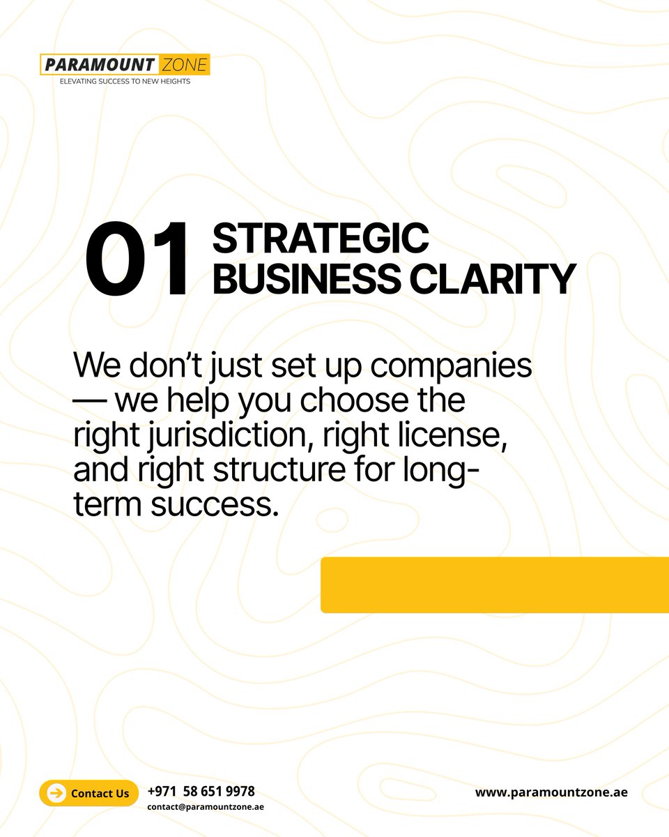 ZoneParamo20425's tweet photo. Choosing the right business setup partner can make all the difference.

At Paramount Zone, we go beyond company formation. We provide expert guidance, transparent advice, seamless documentation, and end-to-end support to help entrepreneurs launch and grow with confidence.
Whether you're starting your first venture or expanding into the UAE, our team is here to make the process simple, compliant, and stress-free.

https://t.co/dTM4k6XSGX

Your business deserves a strong foundation. Let's build it together.
📞 +971 58 651 9978
📧 contact@paramountzone.ae
#paramountzone #businesssetup #uaebusiness #dubai #entrepreneur #startup #companyformation #businessindubai #uae #investindubai #businessgrowth #freezone #mainland #businessconsulting #corporatetax

( dubai business setup, uae company registration, business license uae, mainland company setup, free zone company, investor visa uae, entrepreneur dubai, startup business uae, company formation dubai, business consultant uae, trade license dubai, new business setup, business registration uae, uae entrepreneurs, business solutions dubai, corporate services uae, dubai startups, business expansion uae, licensing services uae, business success )