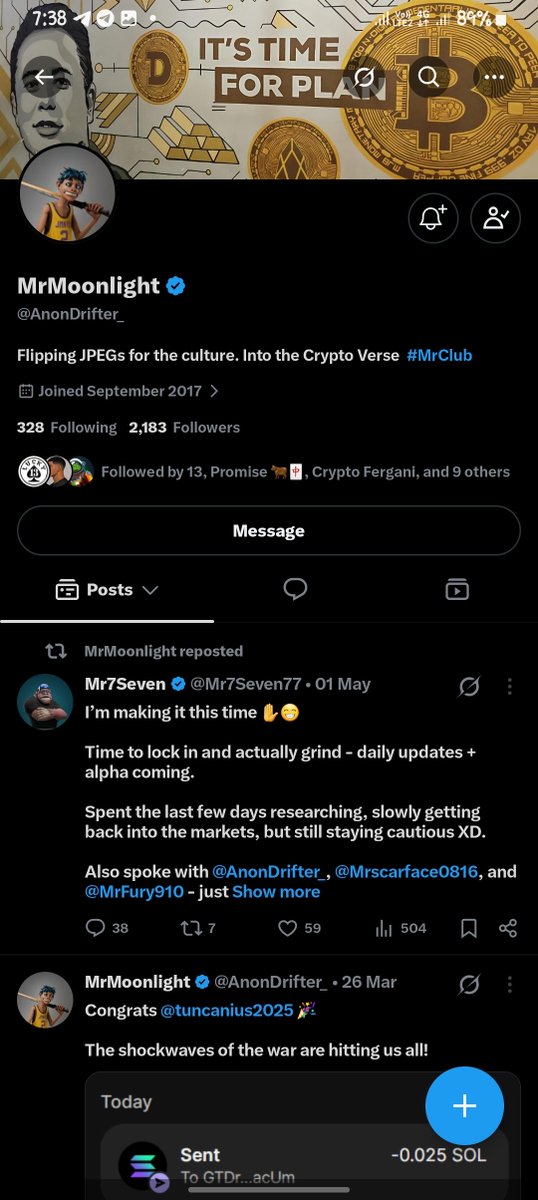robiryai's tweet photo. @Mr7Seven77 @Lucky13irteen @AnonDrifter_ All done ✔️ 
Hope to win HdrZxYiYgqqHtZi7Mp5Mi6hjBs2N4S7QQhegVRU3JduT 
Hope to win for the first time this year 🙏 locked in https://t.co/7NaussrN7M