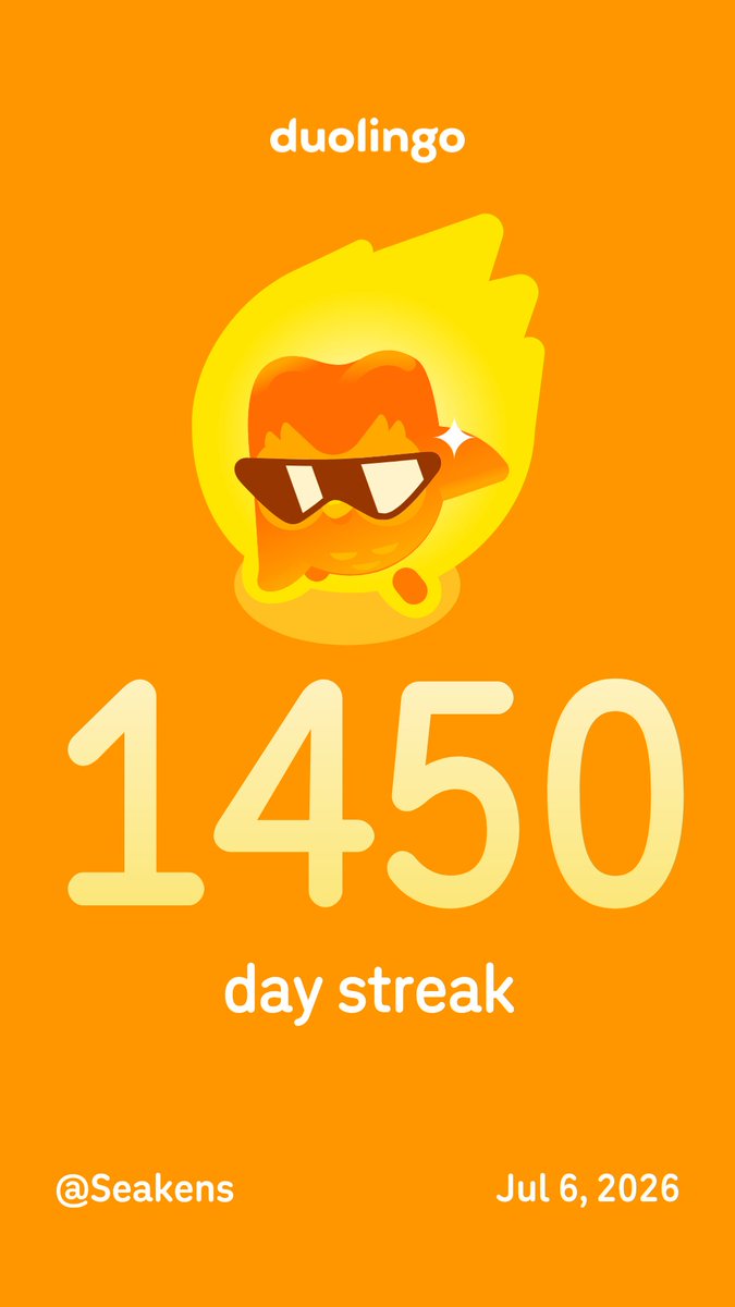jdseakens79's tweet photo. Learn a language with me for free! Duolingo is fun, and proven to work. Here’s my invite link: https://t.co/xSw52ZjVf5 https://t.co/oP41X9bwWk