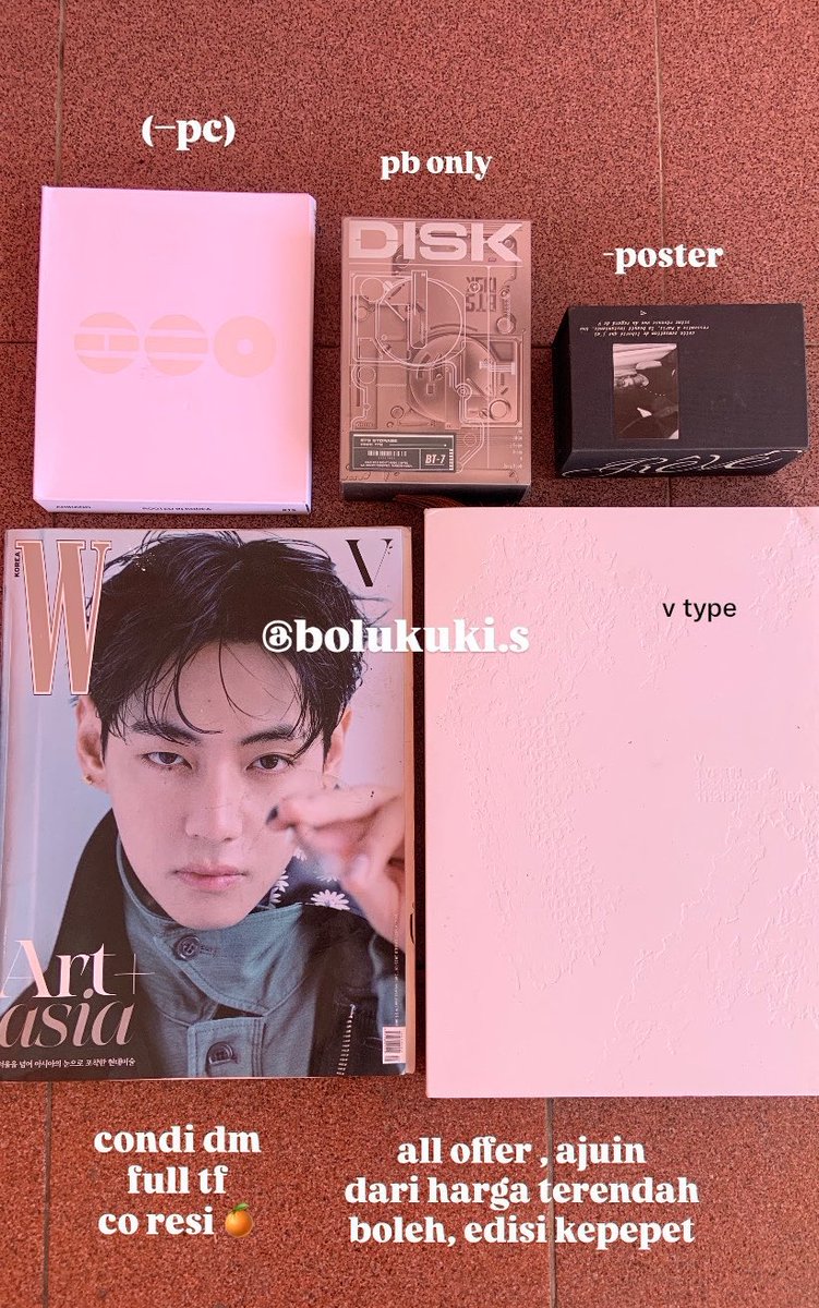 boluggukie's tweet photo. (bantu rt ya guys) 

wts edisi kepepet, coba offer harga rendah kalo deal bisa langsung tf dan co ongkir shopee yaa
📍jogja https://t.co/5XOTviNkrF
