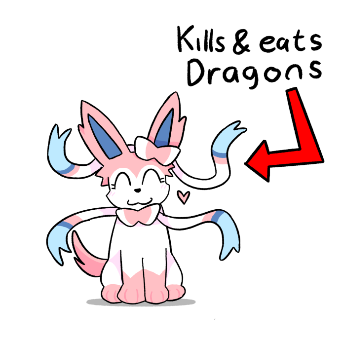 ZirconTH's tweet photo. #sylveon #eeveelutions https://t.co/yT7tjHF22m