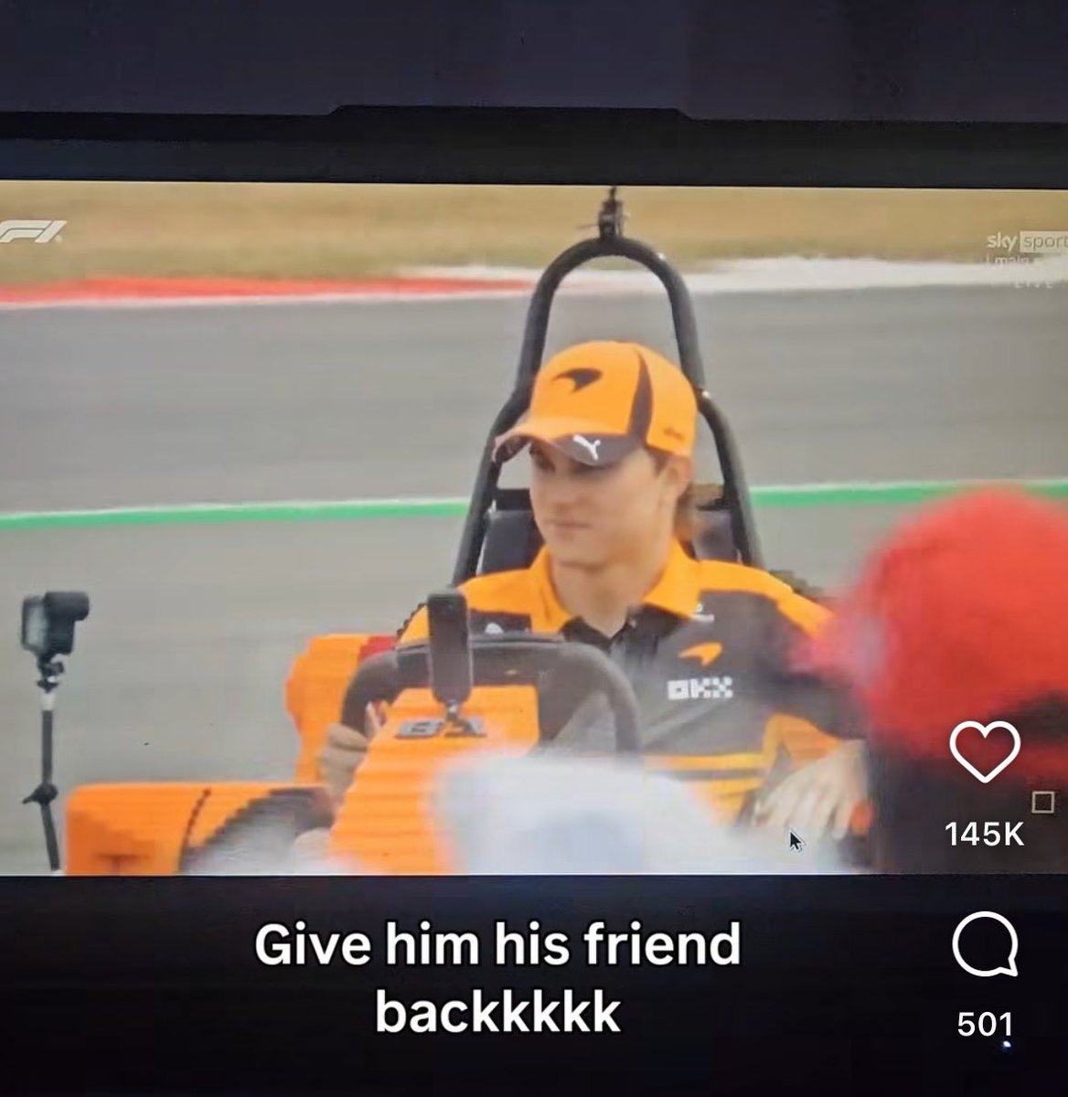 norriistar's tweet photo. They really calling him friendless on Instagram bro😭😭 https://t.co/lPEjkTMCs6