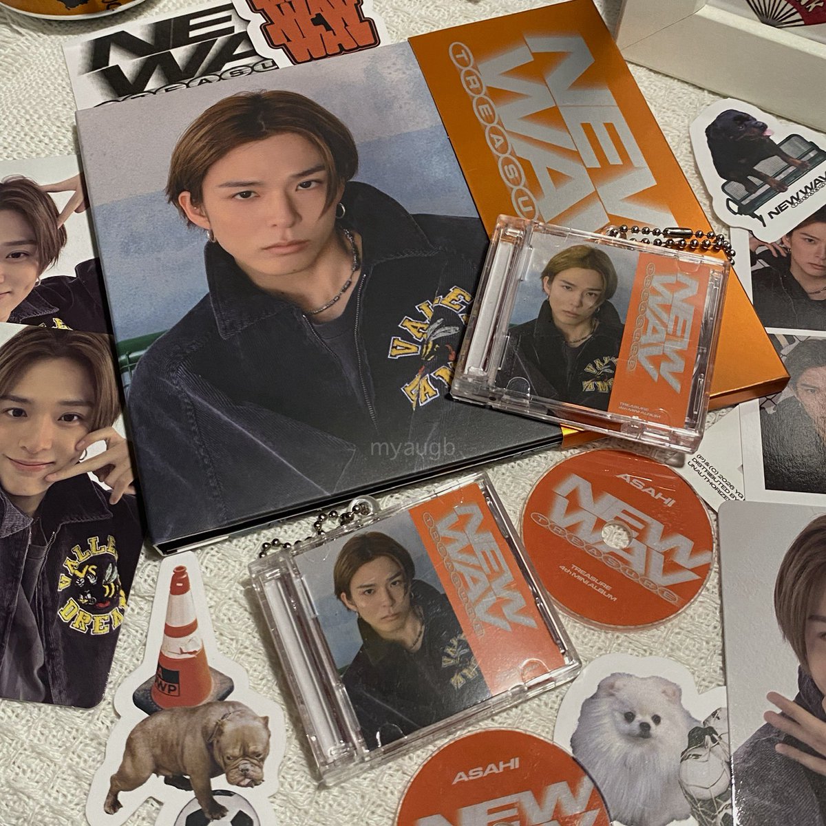 NEW WAV🎵— #Treasure ✴️📙💿 #Asahi raw ver. :