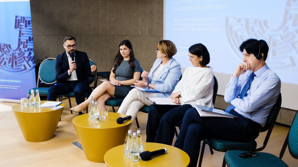 IPREMD's tweet photo. IPRE presented the results of the #JusticeForMoldova project

Read more - https://t.co/JCfyjmwBPW https://t.co/nosu3v2JHw