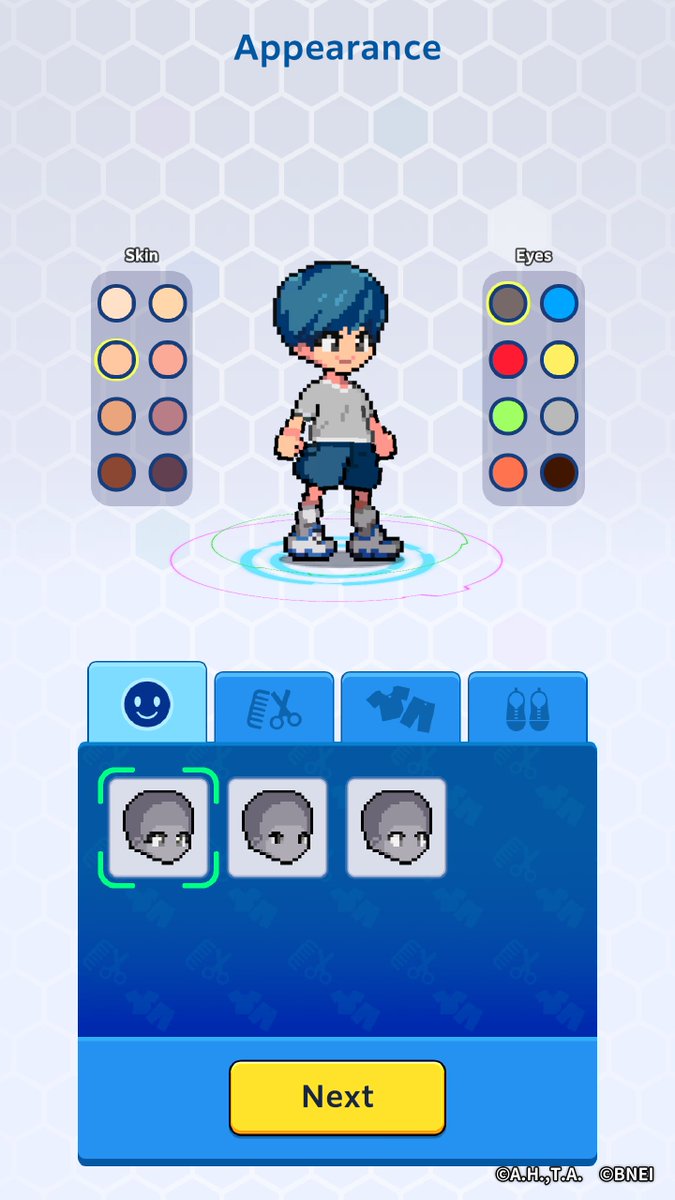 Digimon_up_en's tweet photo. 📝 Game Info ①
- Partner Digimon and Tamer's Gear -

Choose one of the 15 Digimons as your Partner and customize your Tamer's appearance with the several Gear options available!

#DigimonUP #Digimon https://t.co/LgoroI6CIb