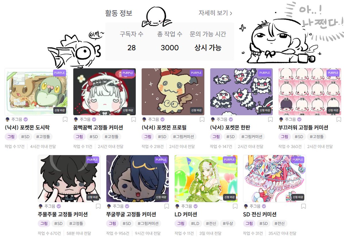 GumoonJoo's tweet photo. RT 이벤트) 총 작업 수 3,000달성 감사합니다! 

작업 수 3,000건을 돌파했습니다! 
RT추첨 10분께!
[원하시는 타입 또는 개인 소장용 스티커 뭉탱이]
중 하나를 제공해드리겠습니다!

7월 10일날 추첨! https://t.co/OPO1wPwMfH