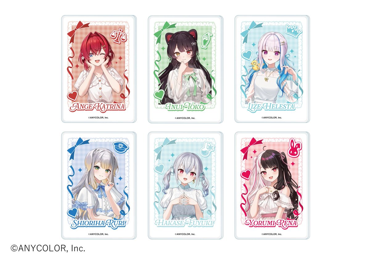 ᐠ オンラインで販売中 ᐟ／ 🌈🕒『にじさんじ』#コラボカフェ コラボ