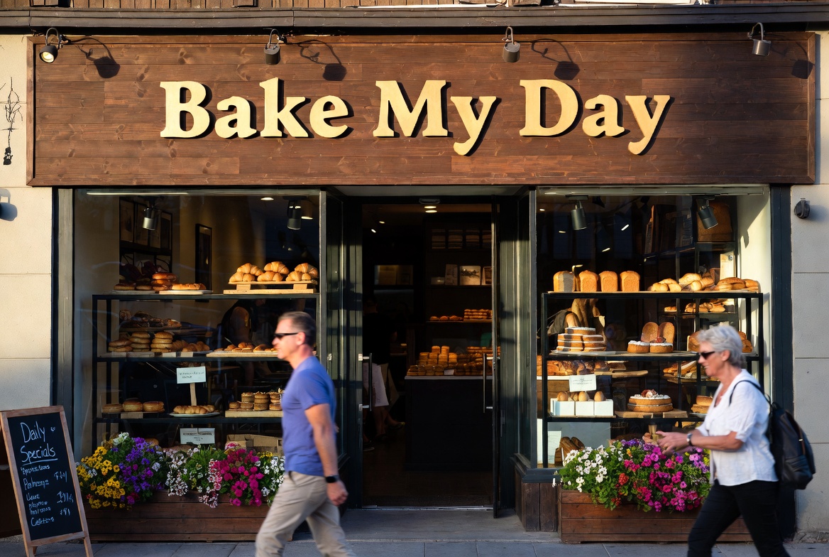 CosmicRhymer's tweet photo. In the town of Quirkyville, the businesses delight,
With names that make you chuckle, from morning until night.

There's "A Cut Above", the hairdressers, where style's always grand,
They snip and clip with flair, the best in all the land.

Down by the seaside, "The Cod Father" reigns supreme,
With fish and chips so tasty, they're the stuff of dreams.

The shop next door, "Brewed Awakening", where coffee's strong and fine,
A morning cup from here will truly make you shine.

For sweet treats and pastries, try "Bake My Day" for sure,
Their cakes and cookies scrumptious, you'll be coming back for more.

"The Grill Sergeant" serves BBQ that's smoked just right,
With flavours bold and smoky, it's a carnivore's delight.

Need a book or two to read? "Once Upon a Spine" is great,
A book store full of stories that you simply can't negate.

And for a sparkling clean, it's "Grime and Punishment",
The best in town for washing, their service heaven-sent.

"Pet Pawlor" pampers pets with care so fine,
From fur to claw, they’re groomed so they simply shine.

So if you visit Quirkyville, explore these shops so grand,
With names that bring a smile, they’re the best in all the land.

Each business has its charm, a unique and clever name,
In the heart of Quirkyville, no two are quite the same.

@CStoreTweets

@ACS_LocalShops

@TheGrocer

#IndependentRetailerMonth

#ShopIndie

#ShopLocal