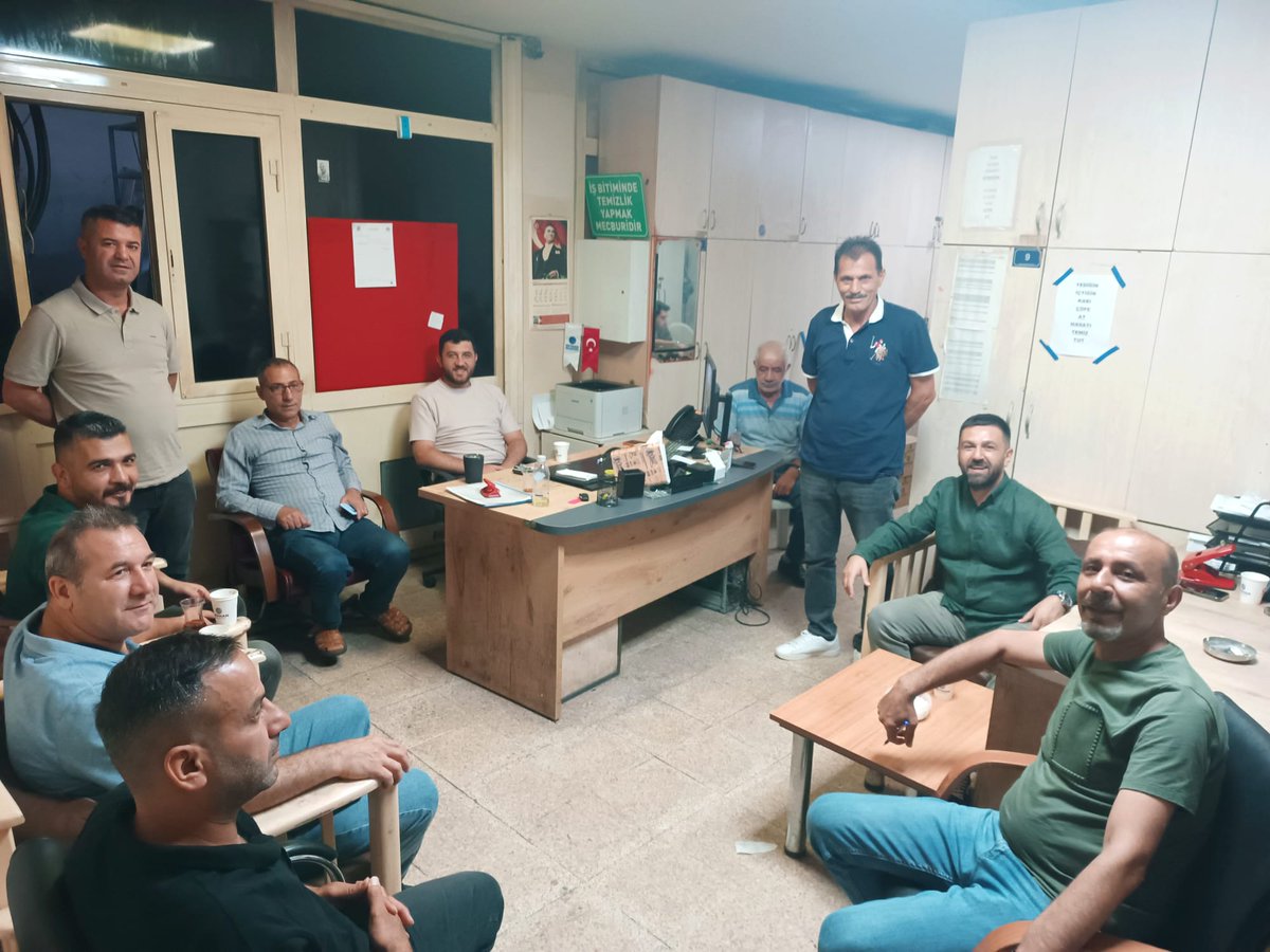 adanagenelis1's tweet photo. Şube Sekreterimiz ve Temsilcilerimiz Seyhan Belediyesi Araç İşletme ve Teknik Servis birimlerini ziyaret ederek, üyelerimizle sohbet etti.
Üyelerimize kolaylık diliyoruz. https://t.co/gk1vUWDQVg
