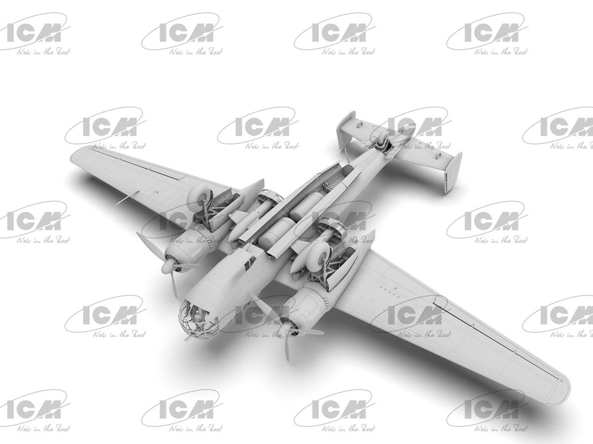 hobbysearch_mm's tweet photo. 【プラモデル発売中】ICM(アイシーエム)
1/48 ドルニエ 217K-2 w/ Fritz-X
https://t.co/SWMXffbZQl
滑空式の誘導爆弾、フリッツXを搭載したDo217 K-2をキット化。
完成サイズは366x524mm、マーキングは3種付属します。
#Do217 #FritzX #Luftwaffe https://t.co/WKBhF5L0Pr