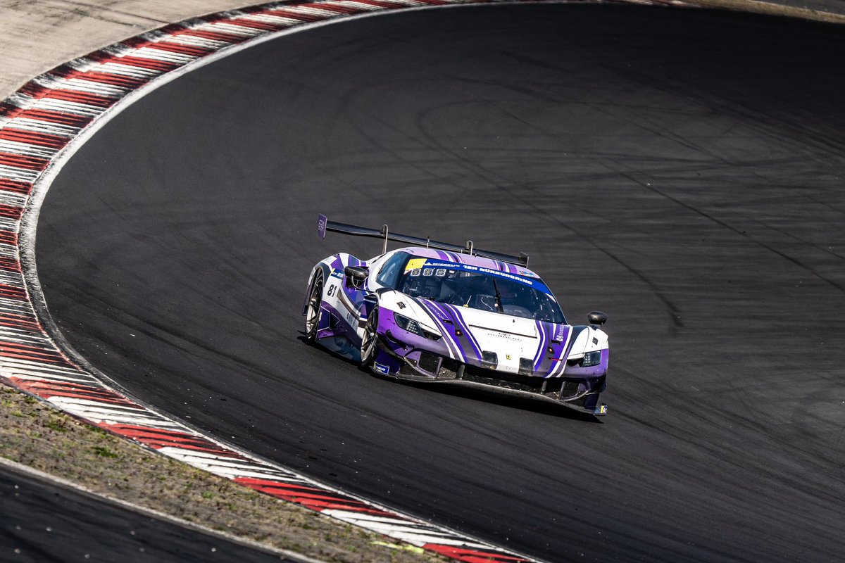ryan_dalziel's tweet photo. Urghhh what could have been. One of those races where everything was falling into place perfectly. Strategy and pace was exactly where we needed to be to challenge for the win. Unfortunately another car spun across the gravel collecting us, breaking the rear suspension with about 3hrs to go. Team as always did a mega job to get us back on track asap but we lost almost 30 mins with the repair. We’ve deserved so so much more this season. One to go for our season with the 24H of Barcelona up next. Great job to all my team and teammates. #Ferrari #296 #ferrariraces #24hnürburgring #nürburgring