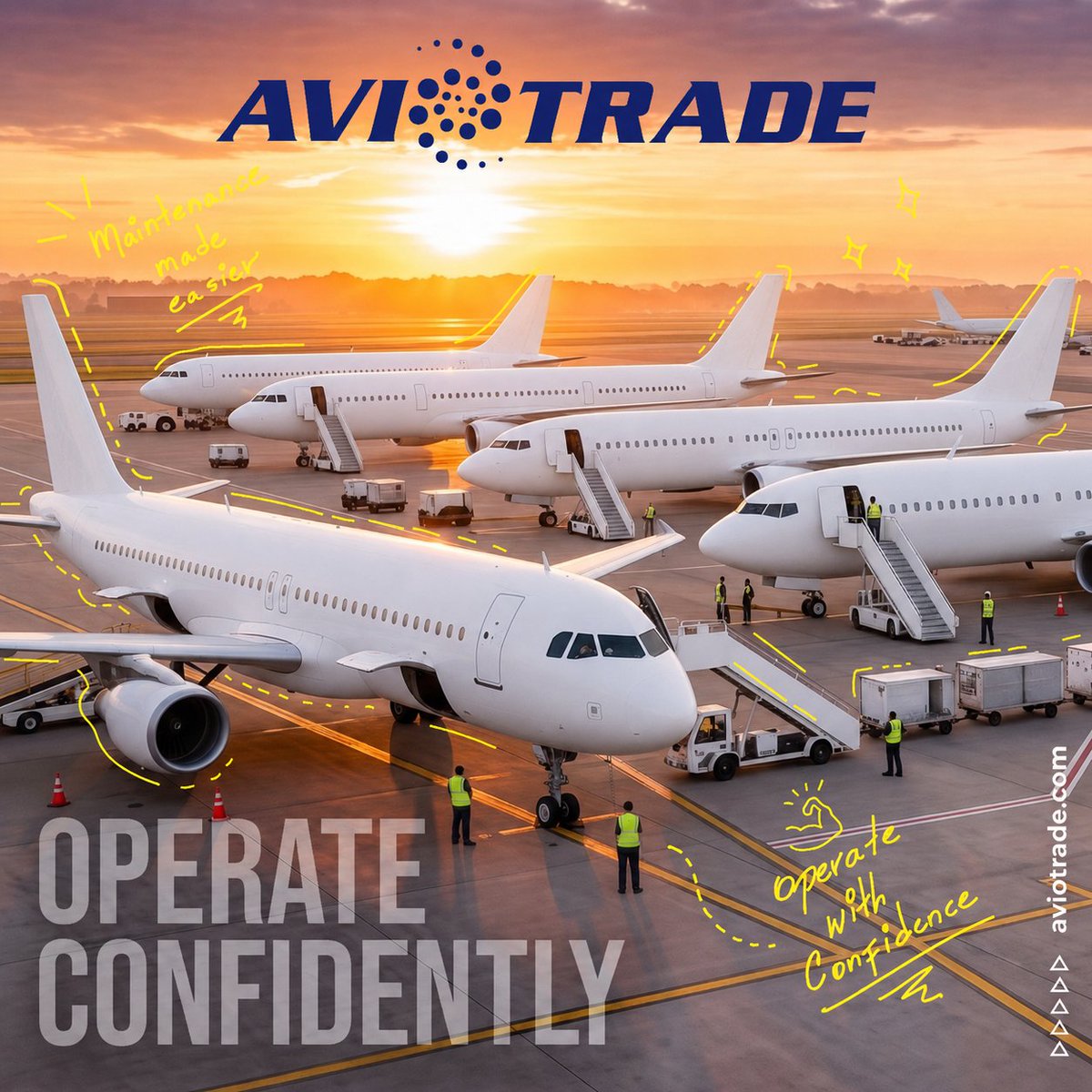 aviotradegroup's tweet photo. ✈️📌 From maintenance to ground support, AvioTrade helps you operate with confidence. 

#AvioTrade #AviationIndustry #AllYouNeedIsAvioTrade #AviationSupplies #Distribution #Chemicals #Tools #Consumables #GroundSupport #AviationMaintenance #RampManagement #OperationalConfidence https://t.co/rmdKwfWoUY