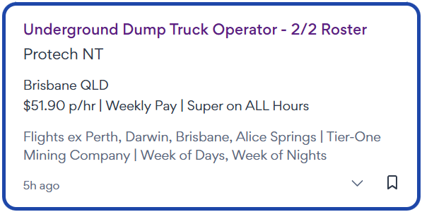 MiningStarters's tweet photo. Underground Dump Truck Operator - 2/2 Roster

https://t.co/SRFIrILyFa https://t.co/zG61PLViNf