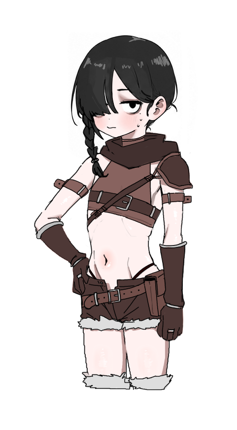 kinositart's tweet photo. キャラデザイン中・・・⚥ https://t.co/OKca9I8uHg