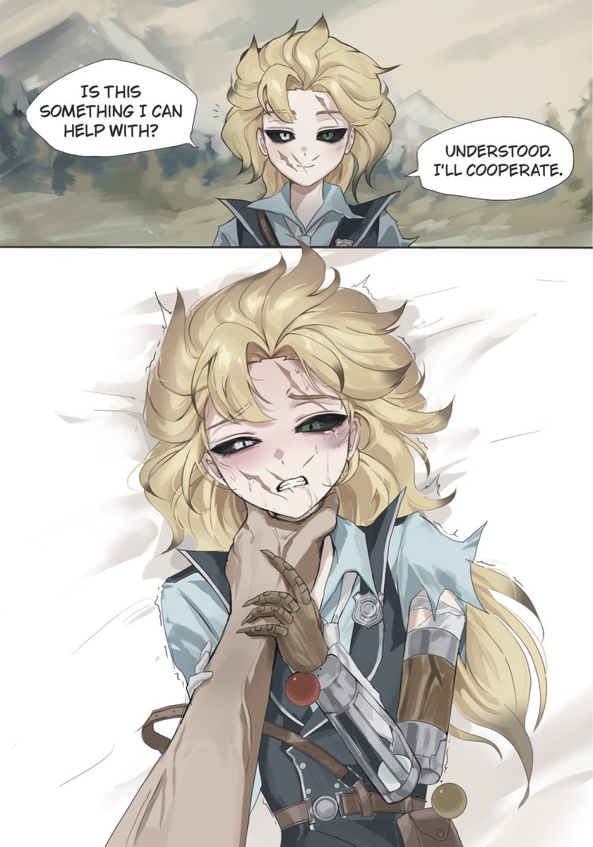 MassivenewDonut's tweet photo. #IdentityV 모범경찰 https://t.co/yhdWRQacdu
