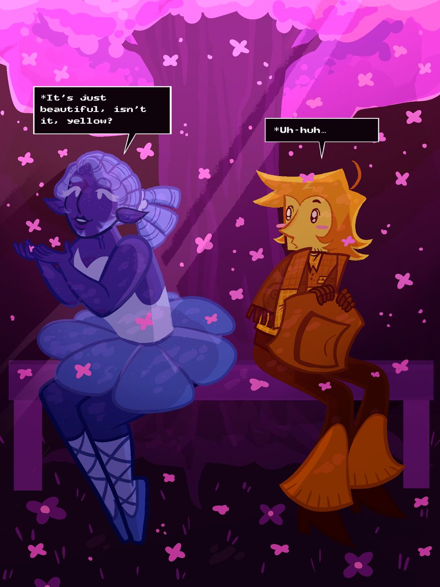 Para_doesArt's tweet photo. Guns and roses / blellow  you are everything to me I love them I love thm #deltarune #deltarunechaper5 https://t.co/bT1XNUqeHM