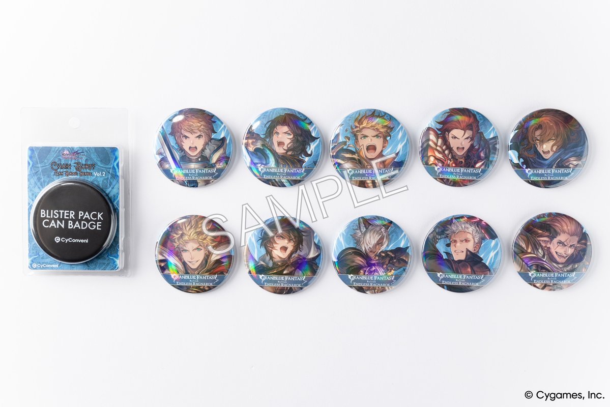 激レア　GRANBLUE FANTASY VS 電撃スペシャル　缶バッジ 🆕 7/9発売商品紹介✨ 多彩なキャラクターとの連携で、爽快なバトルを