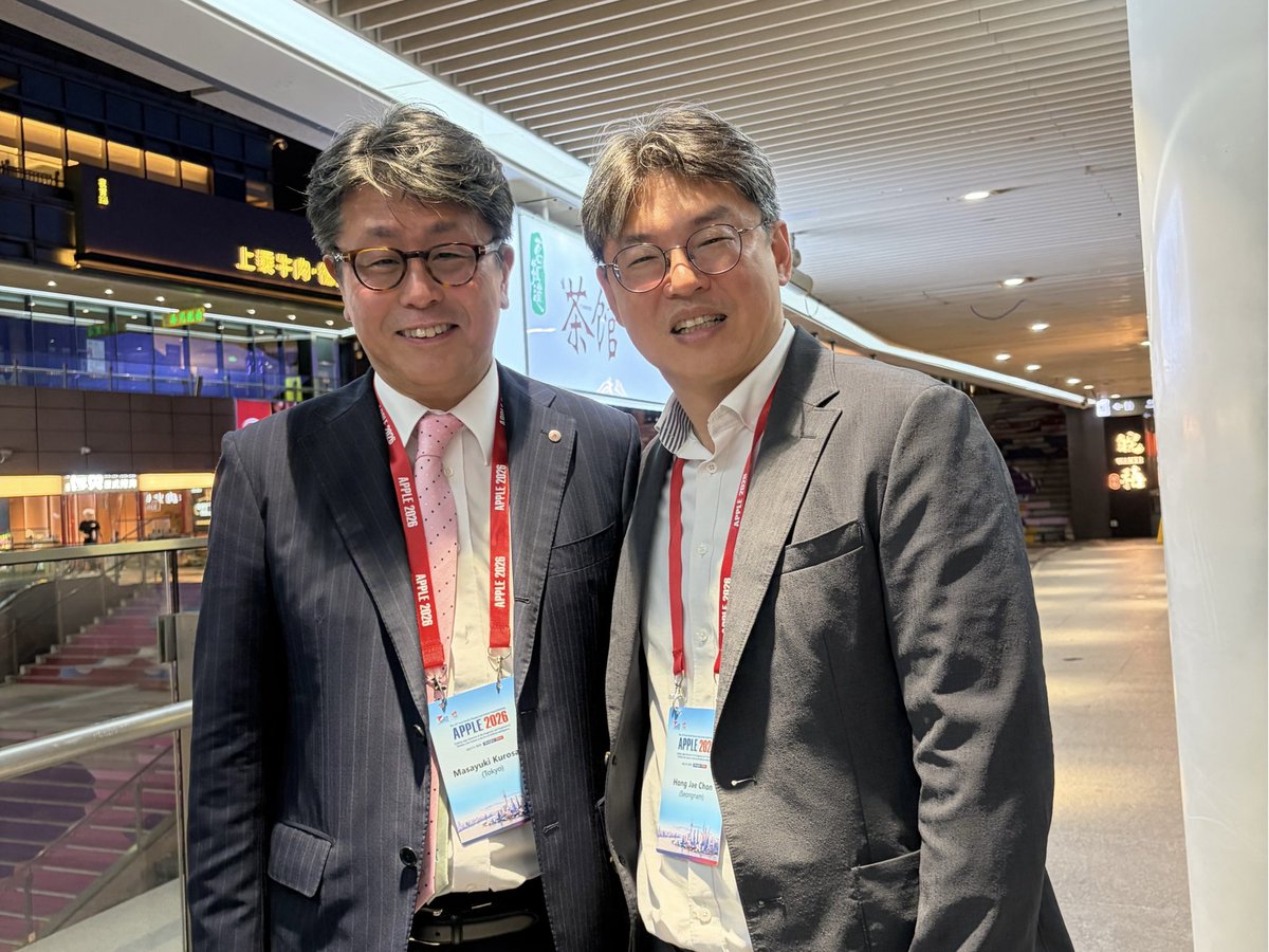 hongjaechon's tweet photo. 🔥 Honored to speak at #APPLE2026 in Shanghai!
Grateful for the opportunity to share our work on gross morphology as a surrogate of tumor biology in HCC and its implications for immunotherapy in HCC, while also discussing current perspectives on conversion surgery🙏

Thank you to the organizers and everyone who made this meeting such a wonderful experience. Looking forward to future collaborations.
#HCC #LiverCancer #Immunotherapy #GrossType #ConversionSurgery