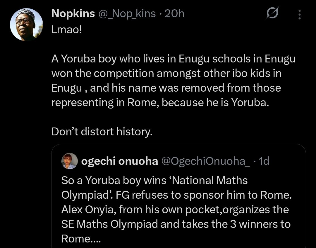 SaintSugarman's tweet photo. Fool what is the person's name abi he doesn't have name at.... this propaganda can't fly because we're fully active for yorugba demons go fry your akara and kuli kuli https://t.co/O8uwHlASbg