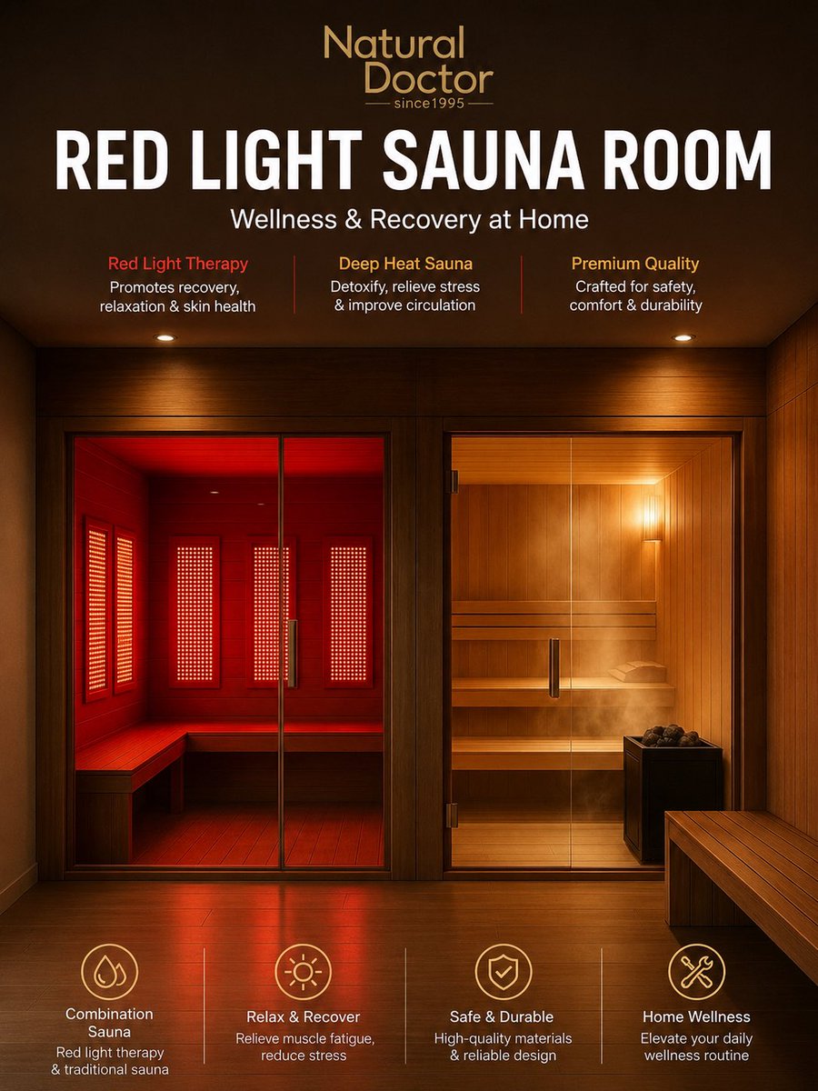 NaturalDoctor_'s tweet photo. Natural Doctor® Red Light Panel

Elevate Your Wellness Routine.

Designed for modern wellness spaces with premium craftsmanship and balanced light performance. https://t.co/tzHUEmnUXm