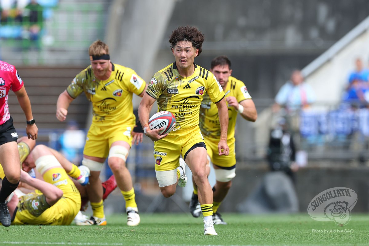 sungoliath's tweet photo. 【SPIRITS OF SUNGOLIATH】
『ラグビー観が変わった』福田健太

2年間サンゴリアスに在籍し、35試合に出場した福田選手。「子どもの頃にいちばん最初に買ったジャージがサンゴリアス」と語る福田選手に、その心境を語ってもらいました。
https://t.co/7KJwSBBWHV https://t.co/wnzw5gnxwO