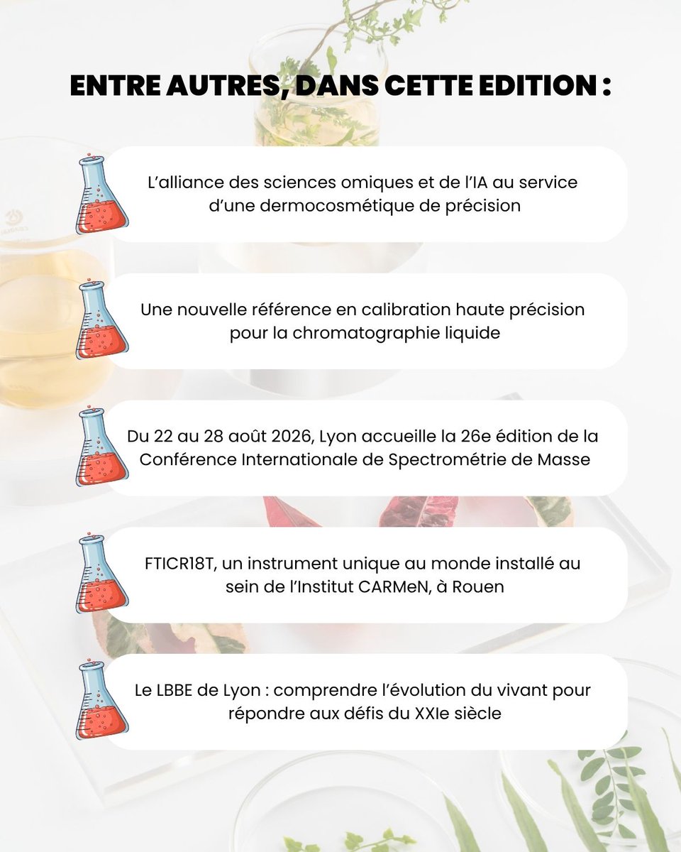 gazettelabo's tweet photo. La Gazette du LABORATOIRE - Numéro de Juillet 2026 est disponible ! 

🔗Abonnement à la version papier : https://t.co/xlMzlcP06H 
🔗Télécharger la version en ligne : https://t.co/dU9oXg3nmm

#Innovation #Biotechnologie #intelligenceartificielle #Recherche #Laboratoire https://t.co/Xo7WslSIQQ