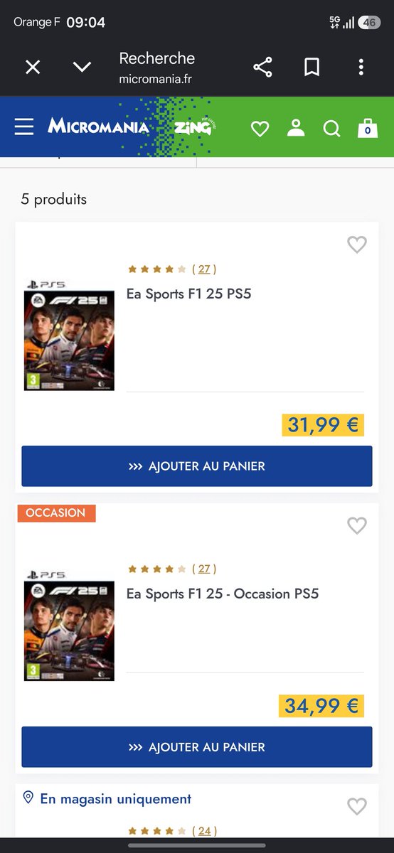 Arleuck's tweet photo. @Micromania_Fr vous voyez pas l'erreur ??? https://t.co/ofAi8yDQdW