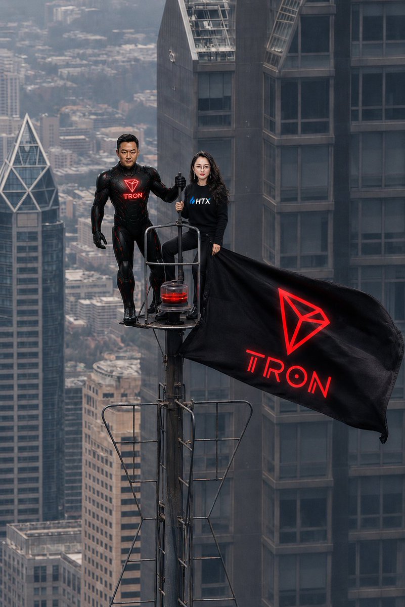 CaptainTRON_trx's tweet photo. Above all. Beyond all. TRON. 🔻 https://t.co/rFaSDfOfXj