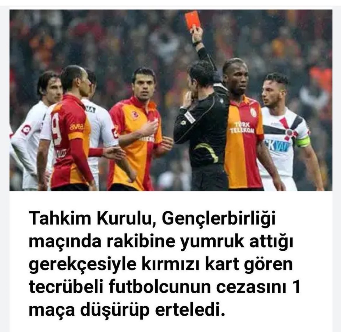 ademtagay's tweet photo. @haskologlu Dünyada bu olay sadece 2 takım için yapıldı.
1 ABD milli takımı
2 6alatasaray 
Ne kadar övünsek az. https://t.co/GikmmFIy9j
