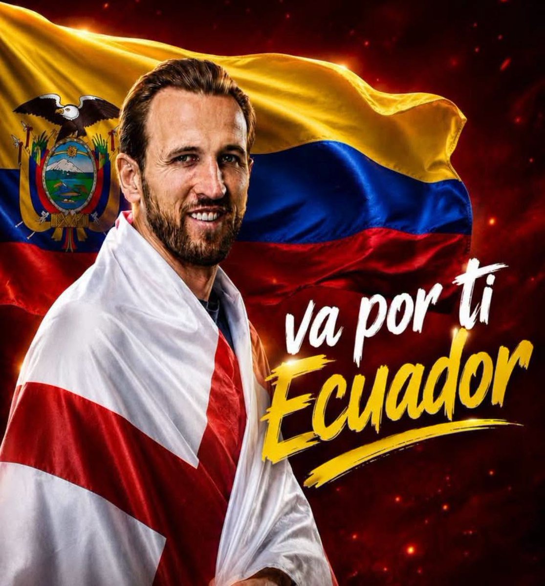 lahistoriaec's tweet photo. Celebrando como triunfo propio. Esta noche hubo ecuatorianos felices con la victoria de Inglaterra y la eliminación de México. https://t.co/qitGGB6wcg