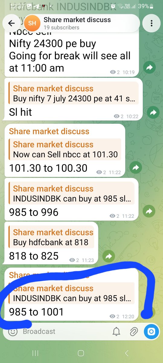 axehunt's tweet photo. Indusind bank today going gud shared trade in group https://t.co/owYkdtaKRO
