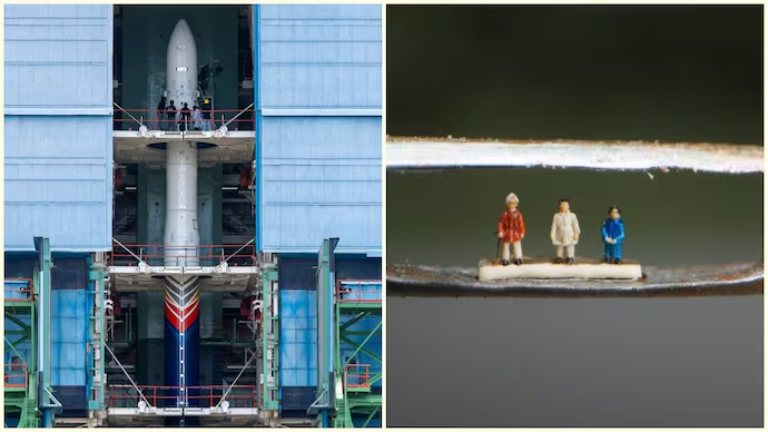 IndiaToday's tweet photo. Skyroot's Vikram-I maiden orbital launch will carry microscopic gold tributes to CV Raman, Vikram Sarabhai and APJ Abdul Kalam. The mission also tests key payloads and onboard systems as Skyroot seeks future commercial certification.

Read More: https://t.co/tz6IGSnl7K

#VikramI #rocket