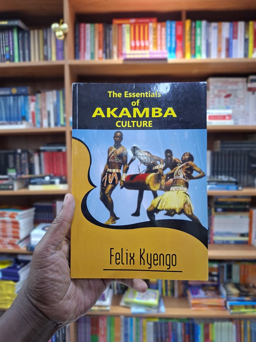 NuriaStore's tweet photo. The essentials of Akamba Culture by Felix Kyengo

A book aiming to reclaim and educate both the Akamba community and others about their roots. He advocates for culture to be "lived, taught, and passed on deliberately" rather than just celebrated during occasional events. 

https://t.co/lUWWTljUUl

KShs1,500.00