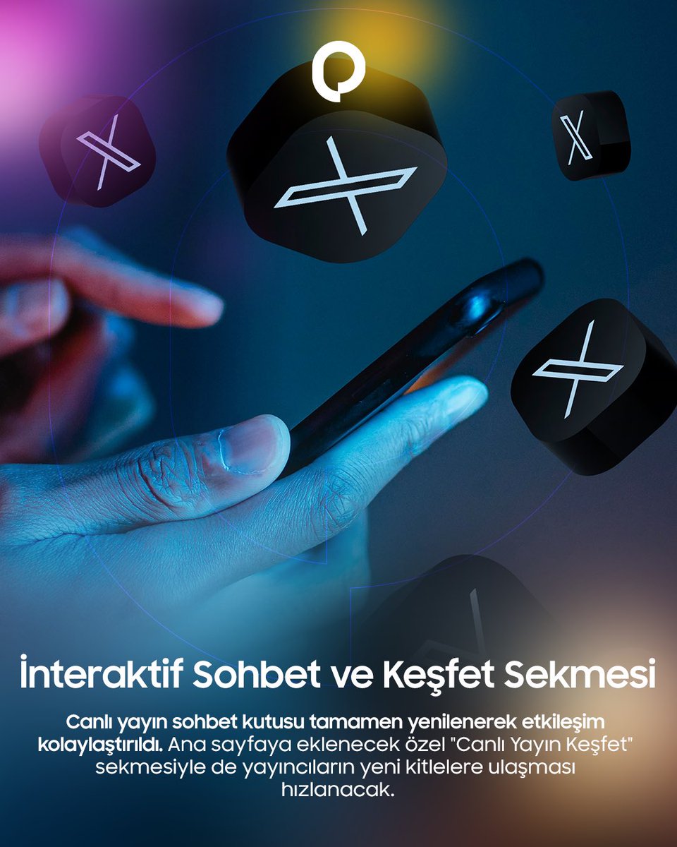 popigram's tweet photo. X, canlı yayın altyapısını tamamen yeniledi! 

🎬 Dikey yayın akışı, sıfır gecikme ve profesyonel OBS desteğiyle Twitch ve TikTok’a dev rakip geliyor.

Detaylar ve öne çıkan tüm özellikler kaydırmalı görselde! Sizce X üzerinde yayın izlemek popüler olur mu? 👇 

#XLive #Popigram https://t.co/Ks5IybZHlH