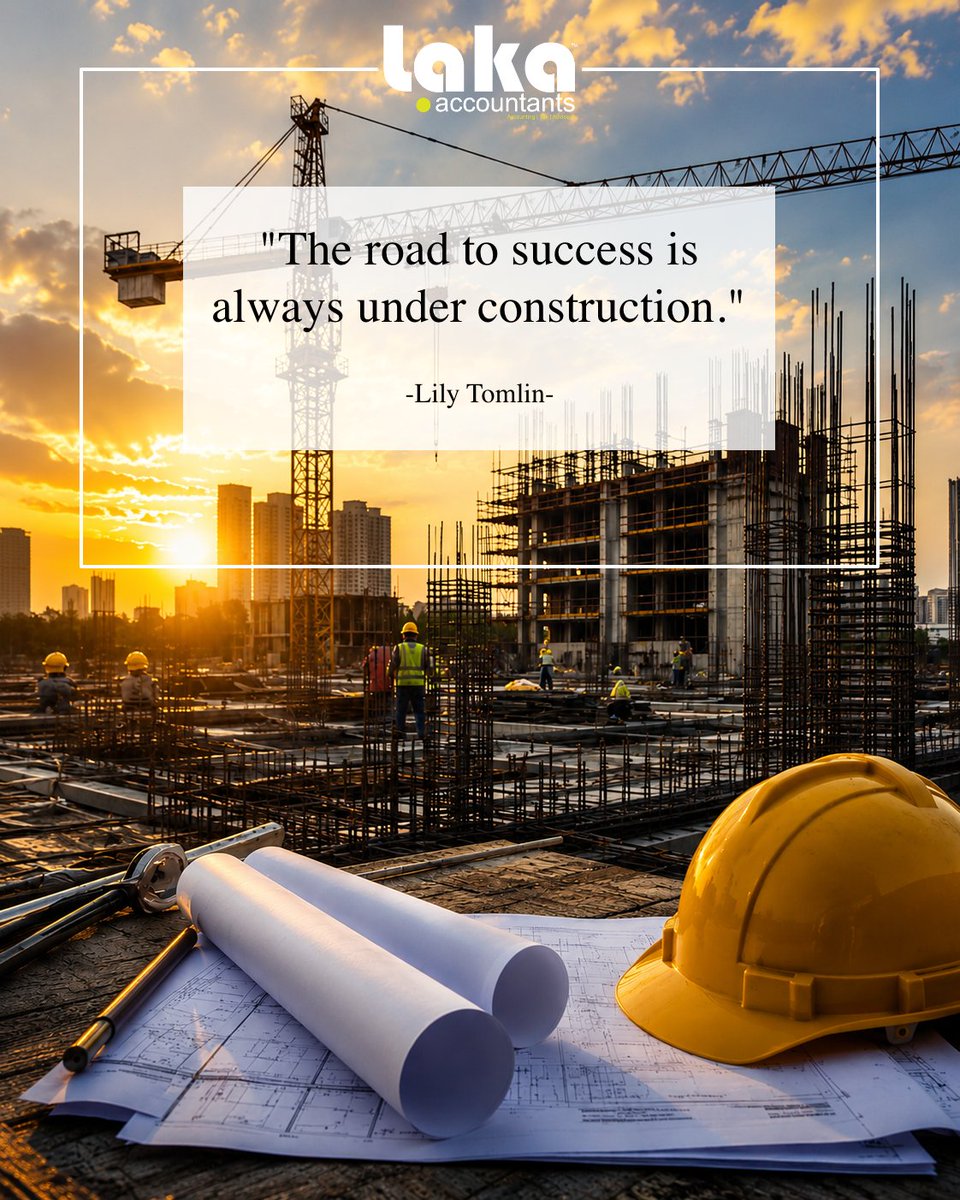 AccountantsLaka's tweet photo. Success is built one step at a time. Keep learning, keep growing, and keep moving forward—the road to success is always under construction. 

Click on the link below for all your Accounting, Tax and Advisory Solutions: https://t.co/UaBA2kSuM3

#LakaAccountants #SuccessMindset https://t.co/4TUEZHJJzQ