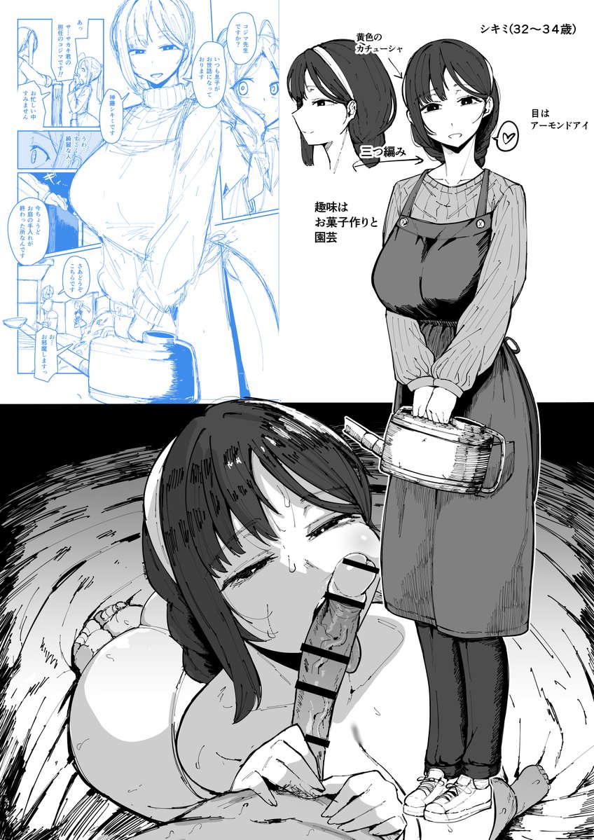 6月頃に商業誌向けに色々描いてたんだけど
竿役がショタ禁止なのと20数ページでは
自分自身が興奮できるエロ漫画にできない
という理由でネームプロットの段階で辞退…
一般家庭の母子漫画は…正直描けないカモ…供養… 