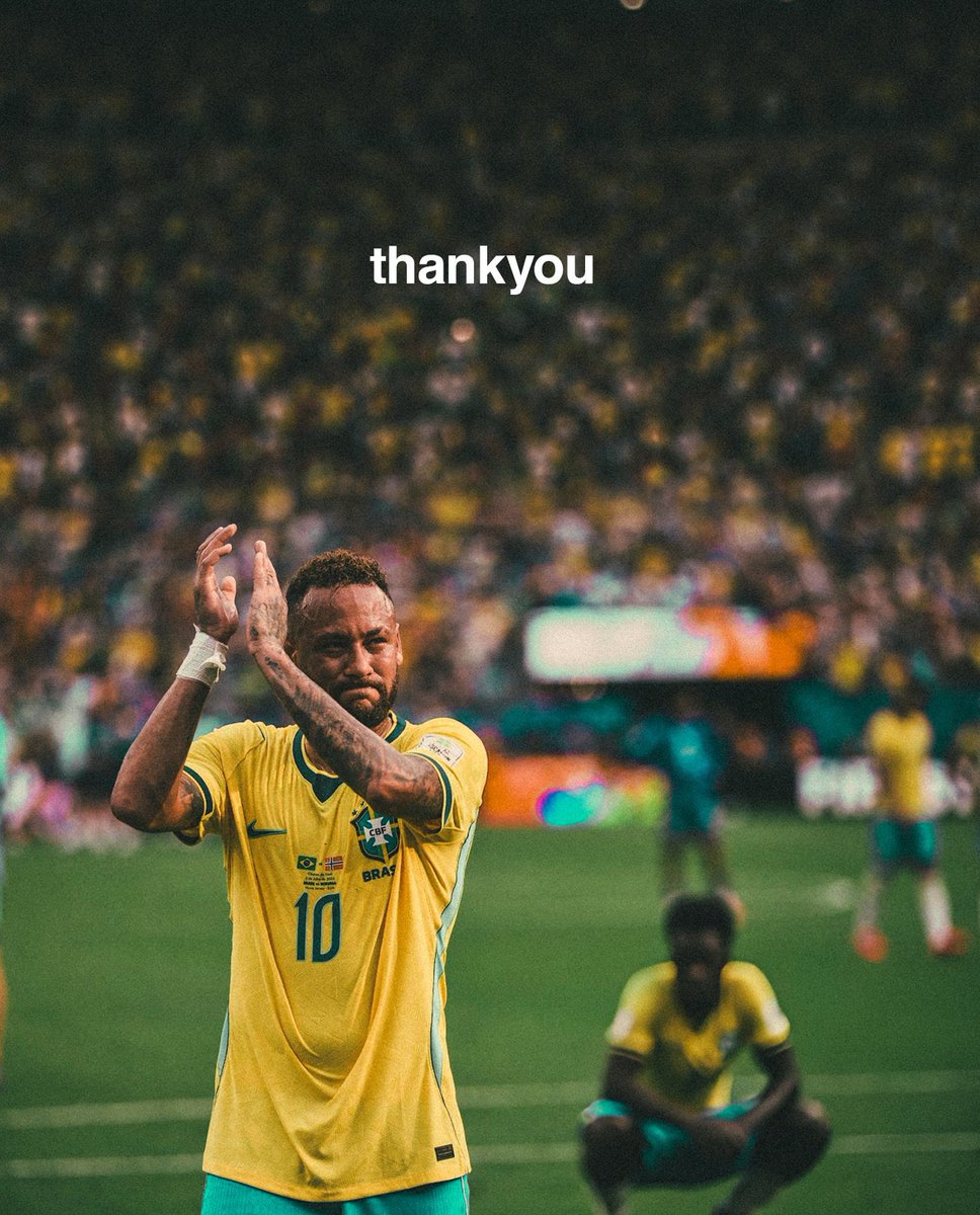 Ahmedi7i's tweet photo. I grew up watching you and today it feels like a part of my passion for football has said goodbye .. thank you for all the memories .. thank you for everything you’ll always be my GOAT, ( @neymarjr )💛 https://t.co/lpi22NGy9H