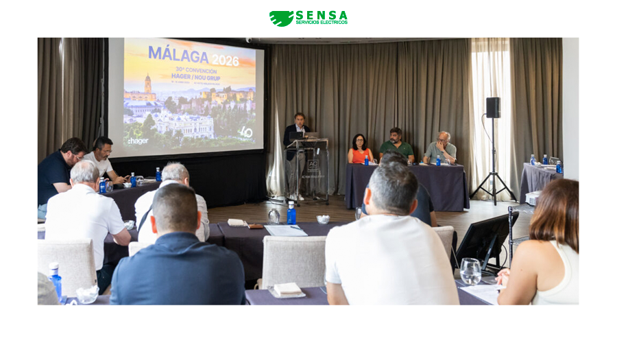 sensa_info's tweet photo. El pasado mes de junio 🗓 estuvimos presentes en la clásica ✅ convención de @nougrup &amp; #Hager, que en esta ocasión celebraba 🎂 su 30º Edición en #Málaga. Esta edición fue muy especial ya que también felicitamos 💬 a #NouGrup por su 40º Aniversario. ▶ https://t.co/7yCfoRCDpp https://t.co/pXcn6Pb1js