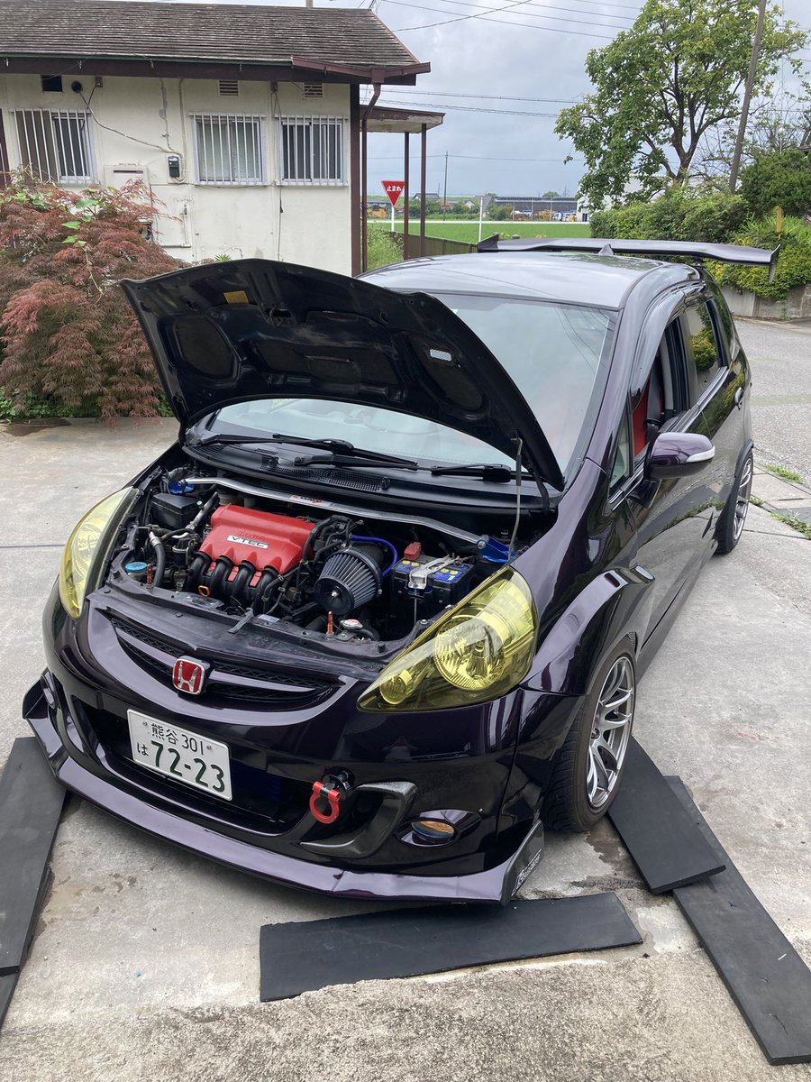 ShinOdyssey240's tweet photo. gdフィットのエンジンマウント交換!
筑波走行後以来のようやく作業です。。
新品マウントには耐熱塗装とシーラー補強でバッチリ。
#gd3
#エンジンマウント交換
#gdフィット https://t.co/Wej4fC8odz