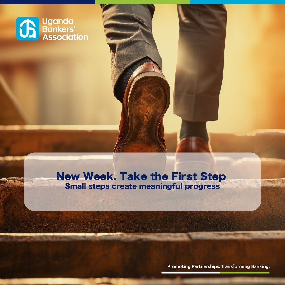 ugbankers's tweet photo. You don't need all the answers to move forward, you just need to start!
Growth is built gradually through deliberate decisions, bold conversations, and consistent commitment. This week, take your next step.
#MondayMotivation | #PromotingPartnerships | #TransformingBanking https://t.co/1qSMnojAUM
