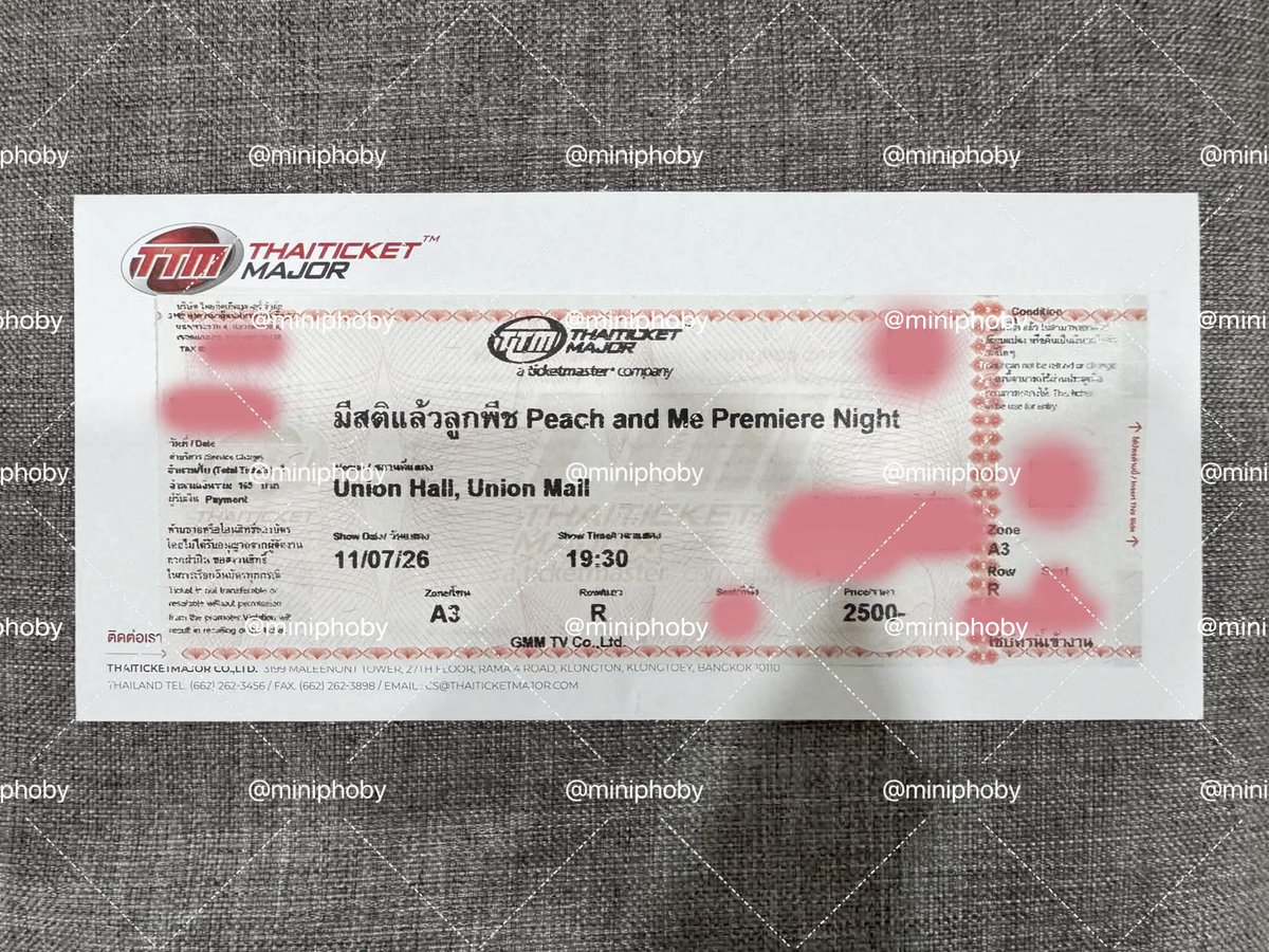 miniphoby's tweet photo. WTS / ปล่อย / ขาย  

#PeachAndMeSeries
2500 
A3 Row R 
Full Benefit 
8000฿   

นัดรับ f2f ที่เดอะมอลล์บางแค / สยามเท่านั้น ไม่มีมัดจำ  
สนใจ DM ค่ะ💕 

#PeachAndMeSeries https://t.co/8a2Aieqs2j
