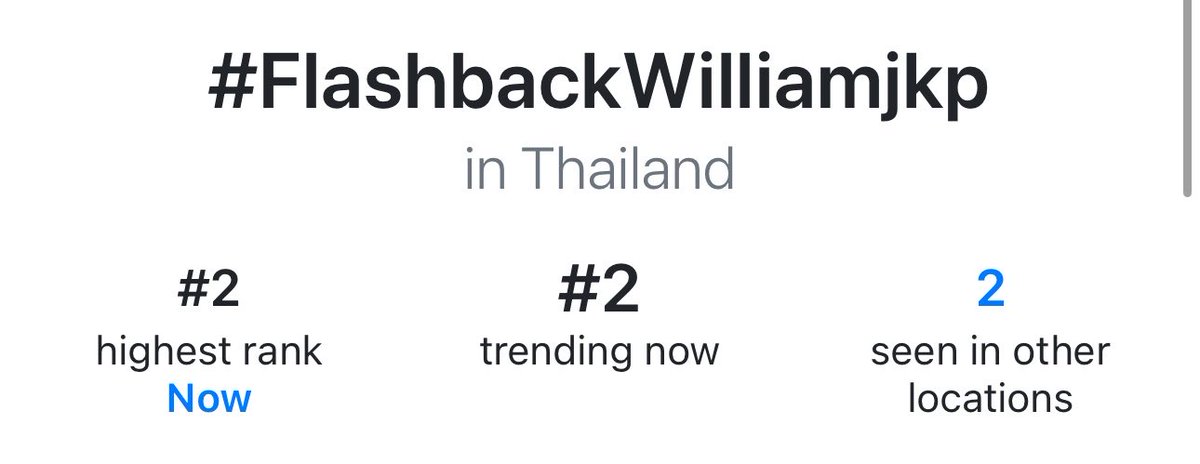 WEofficialTH's tweet photo. เพลงเพราะมากจนขึ้นเทรนอันดับ2ไปเลยยย

#FlashbackWilliamjkp
#williamjkp #LYKN https://t.co/6IXcBkDxw5