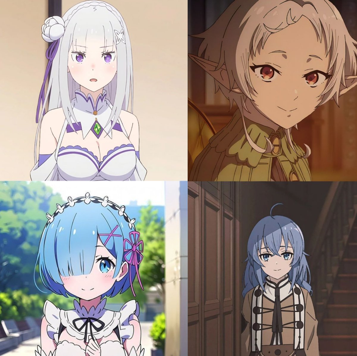 Edagzy21's tweet photo. Who loved their mc more?
Re:zero.                  or              Jobless reincarnation https://t.co/N866k3LIm9