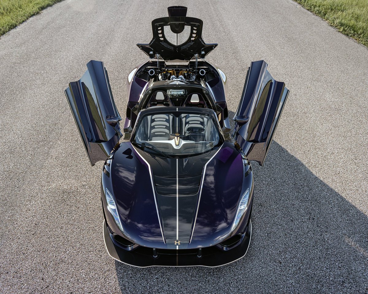 The World's Most Powerful Manual Roadster. Powered by a 2,031 bhp