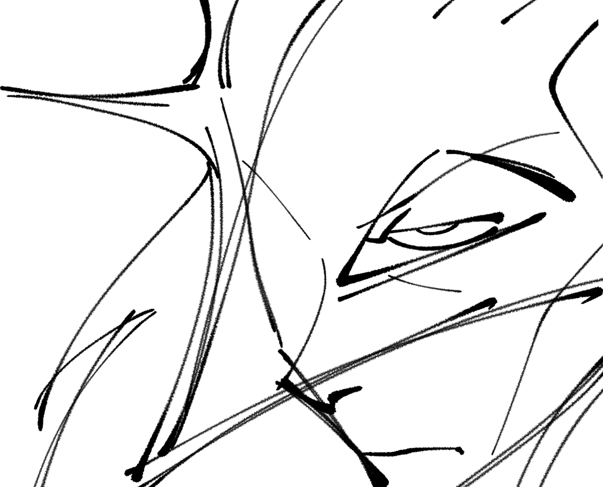 CastieArt's tweet photo. sketch vs final quick oc portrait https://t.co/S4P5LGsRLX