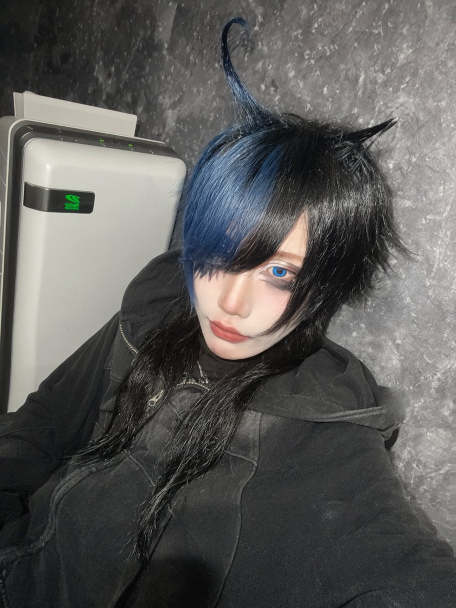 Aoi__ALBY's tweet photo. "オス"だからツノある https://t.co/H2EbtdHPxZ