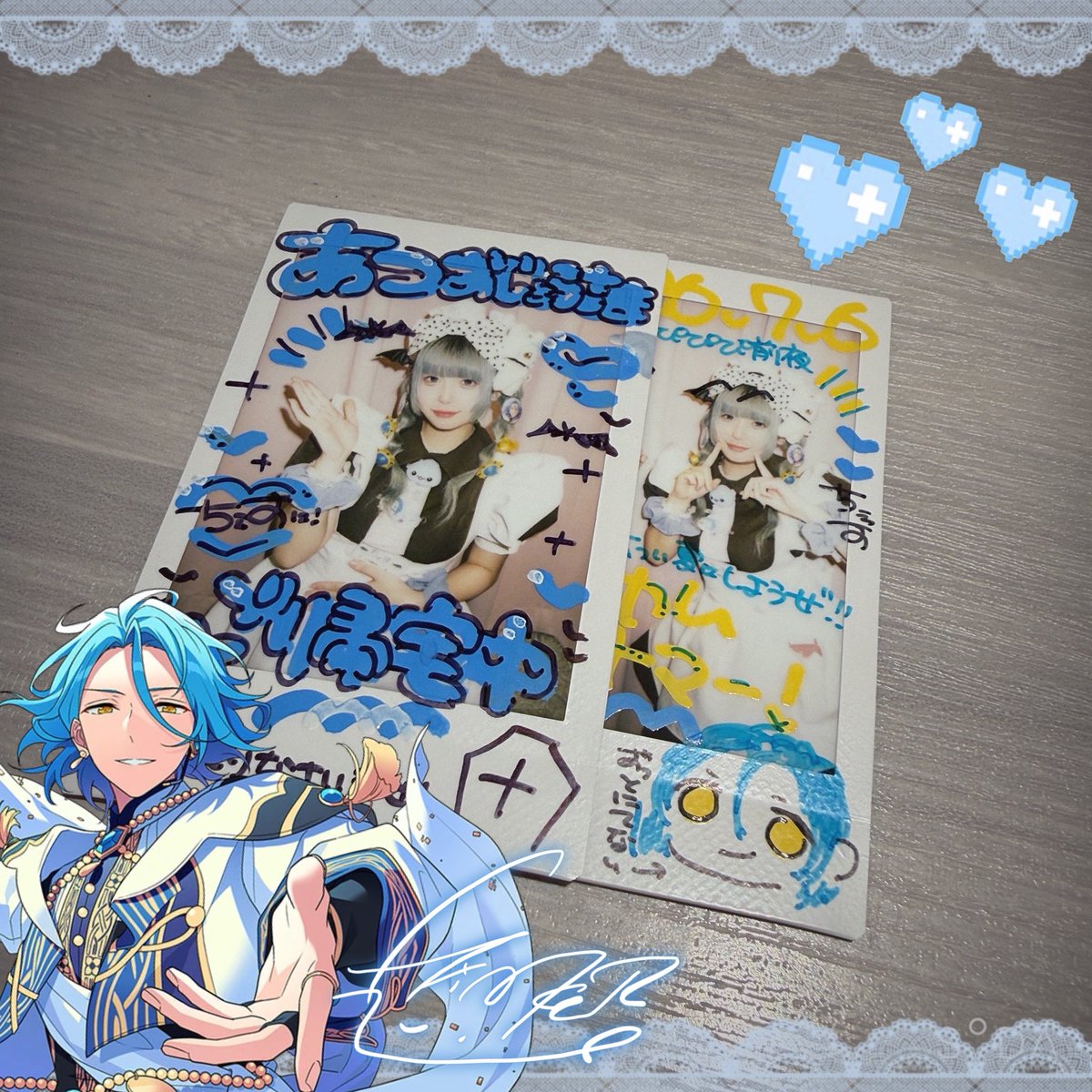 purple_adns's tweet photo. 今日のご帰宅❄️🦇
HiMERU装飾ということで仕事帰りに駆け込み🏃‍♂️
いっぱいHiMERUついてて、光ってて可愛かった✨(語彙力)
右下の絵がお気に入り🤭 https://t.co/ZWmQUrqmto