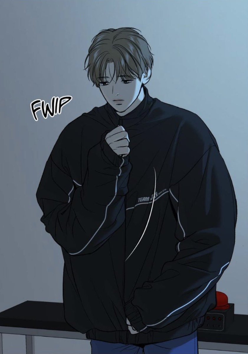 SanaSensei's tweet photo. he so smol in his boyfriend’s jacket 🫳🏻
#jinxmanhwa https://t.co/2r1zaWKEJL